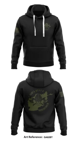 1-194FA BTRY C CARNAGE  Store 1  Core Men's Hooded Performance Sweatshirt - ga82BT