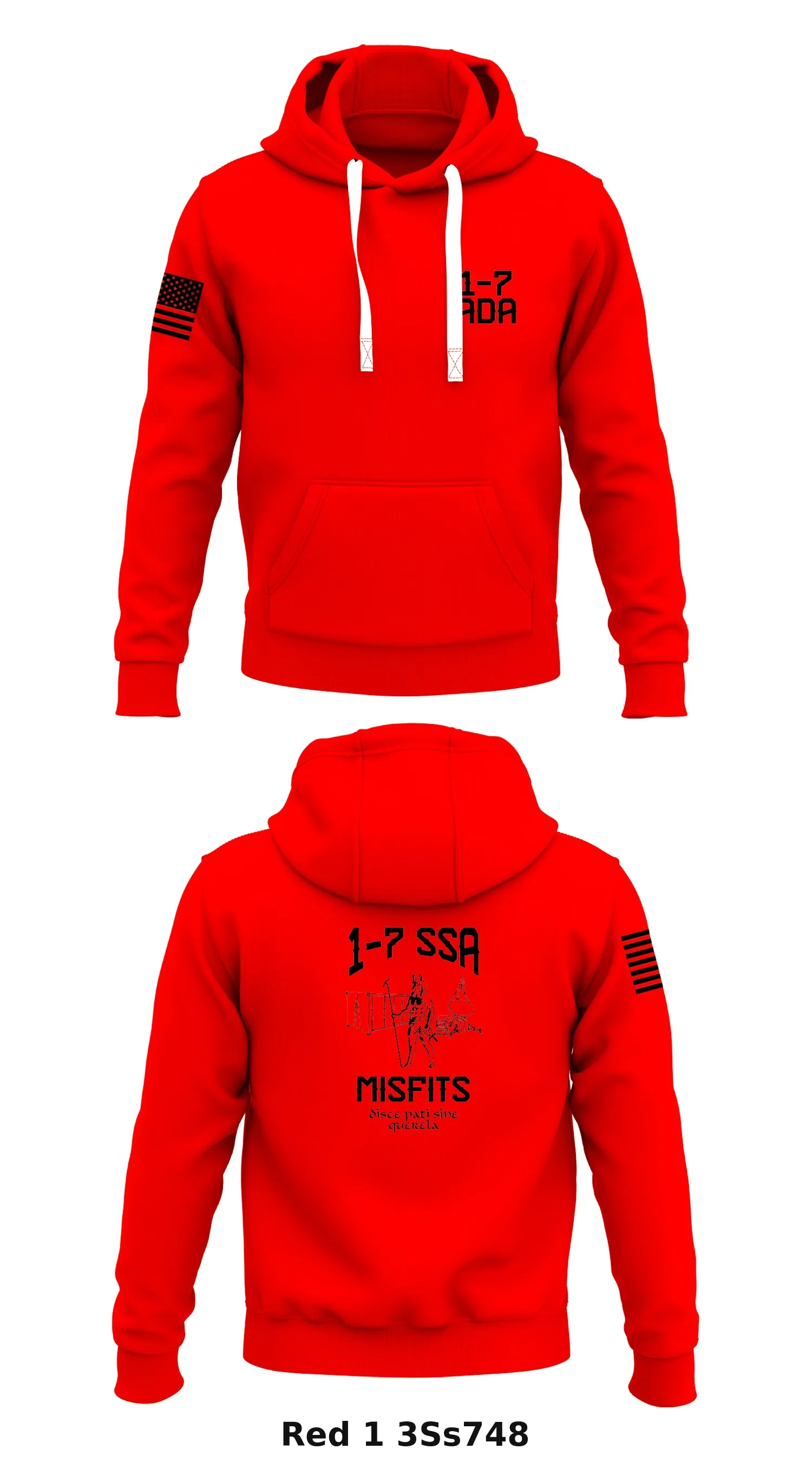 1-7 ADA Store 1  Core Men's Hooded Performance Sweatshirt - 3Ss748