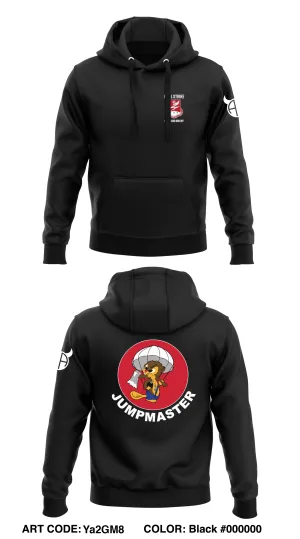 127th EN BN, 1BCT 82nd ABN Div  Core Men's Hooded Performance Sweatshirt - Ya2GM8