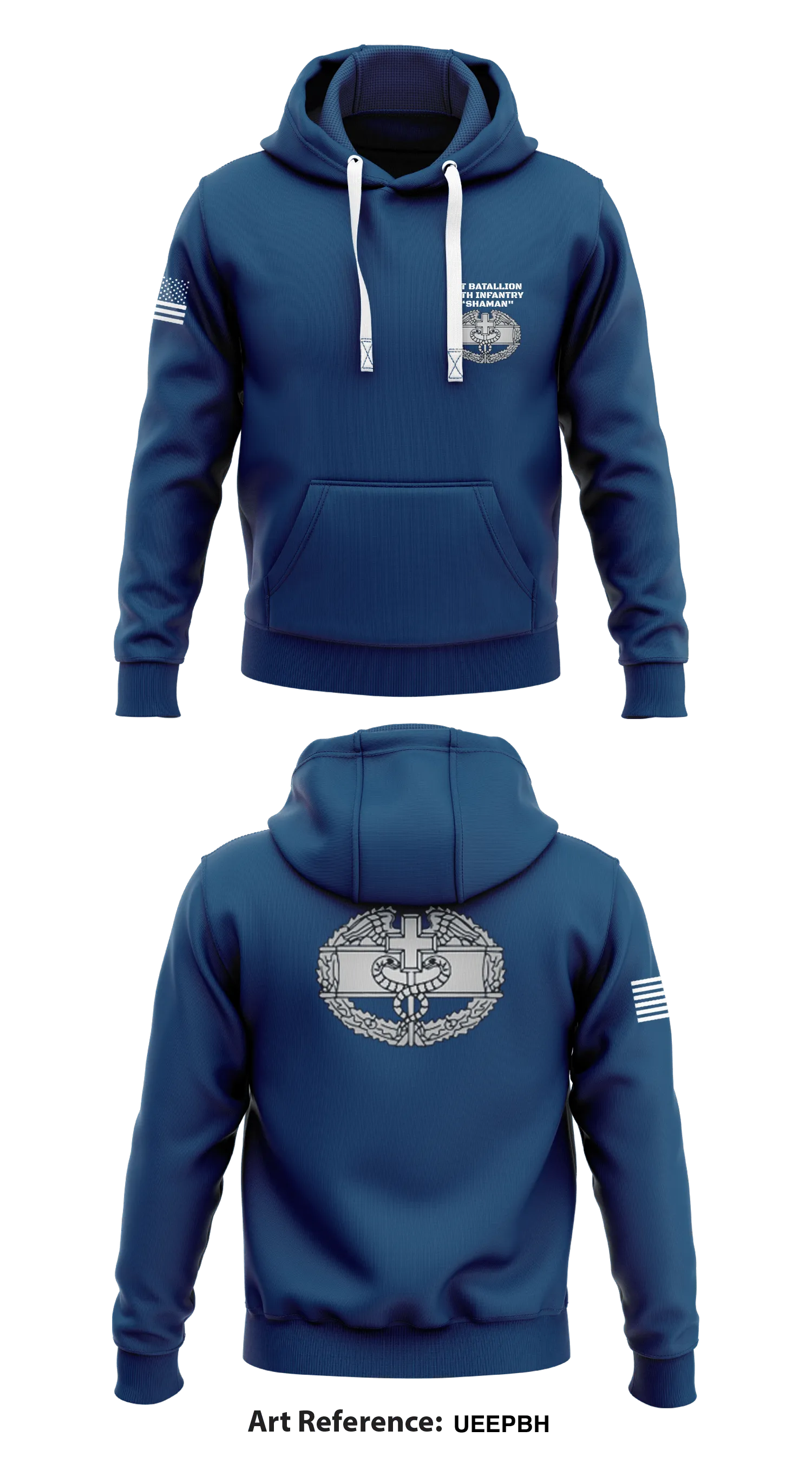 1st Batallion 17th Infantry Store 1  Core Men's Hooded Performance Sweatshirt - uEEPbh