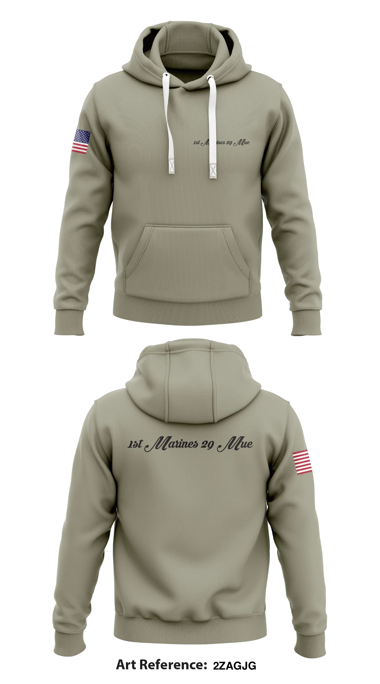 1st marines 29 mue Store 1  Core Men's Hooded Performance Sweatshirt - 2ZAgjg