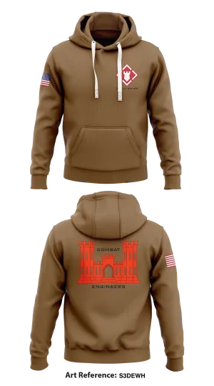 251st EN CO Store 1  Core Men's Hooded Performance Sweatshirt - S3DEWH