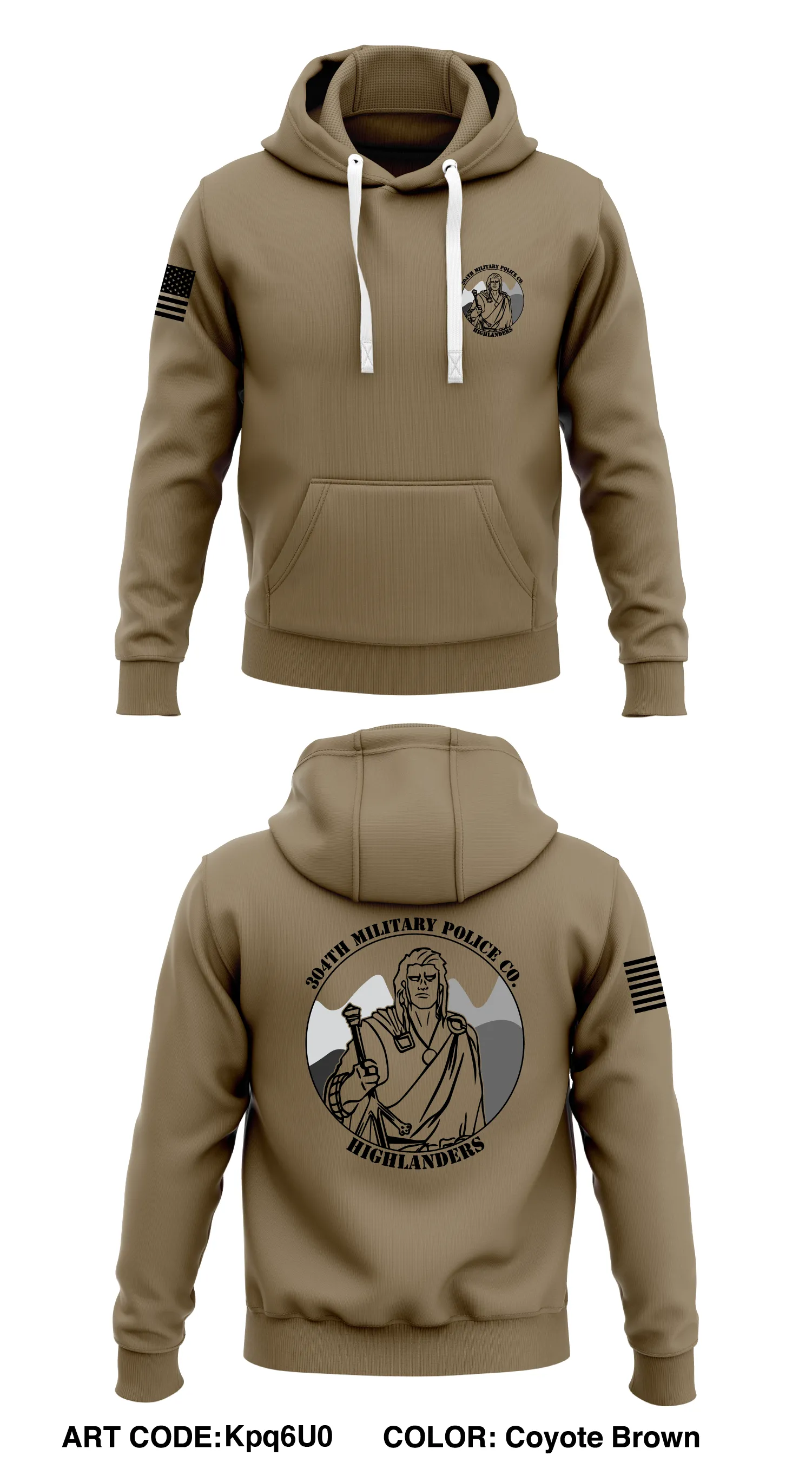 34th MP Co  Store 1  Core Men's Hooded Performance Sweatshirt - Kpq6U0
