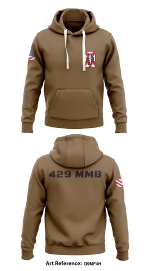 429 MMB Store 1 Core Men's Hooded Performance Sweatshirt - D9MF4h