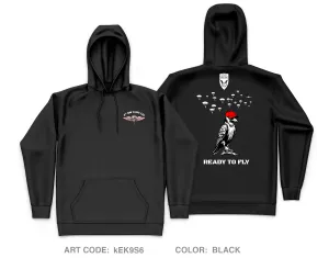 4th QM TADC (A) 4th QM Core Men's Hooded Performance Sweatshirt - Pu5GdX