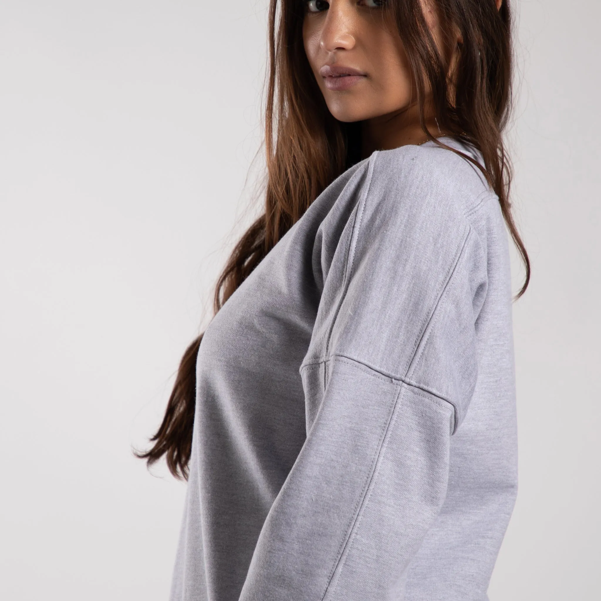 6022 - Women's Panel Crewneck Sweatshirt