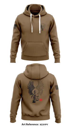 745th Forward Resuscitative Surgical Team  Store 1  Core Men's Hooded Performance Sweatshirt - xCXypY
