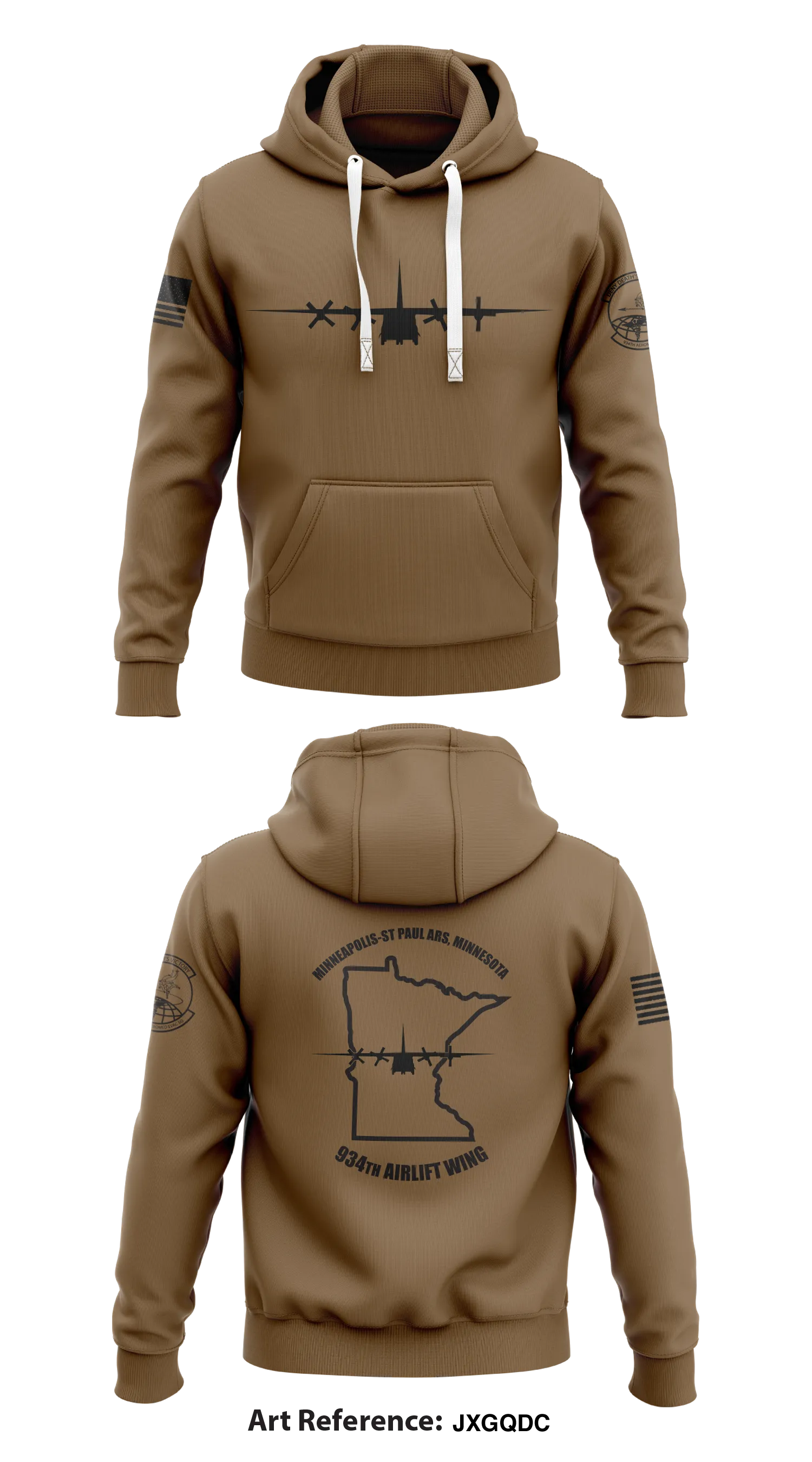 934th AES  Core Men's Hooded Performance Sweatshirt - JXGQdc