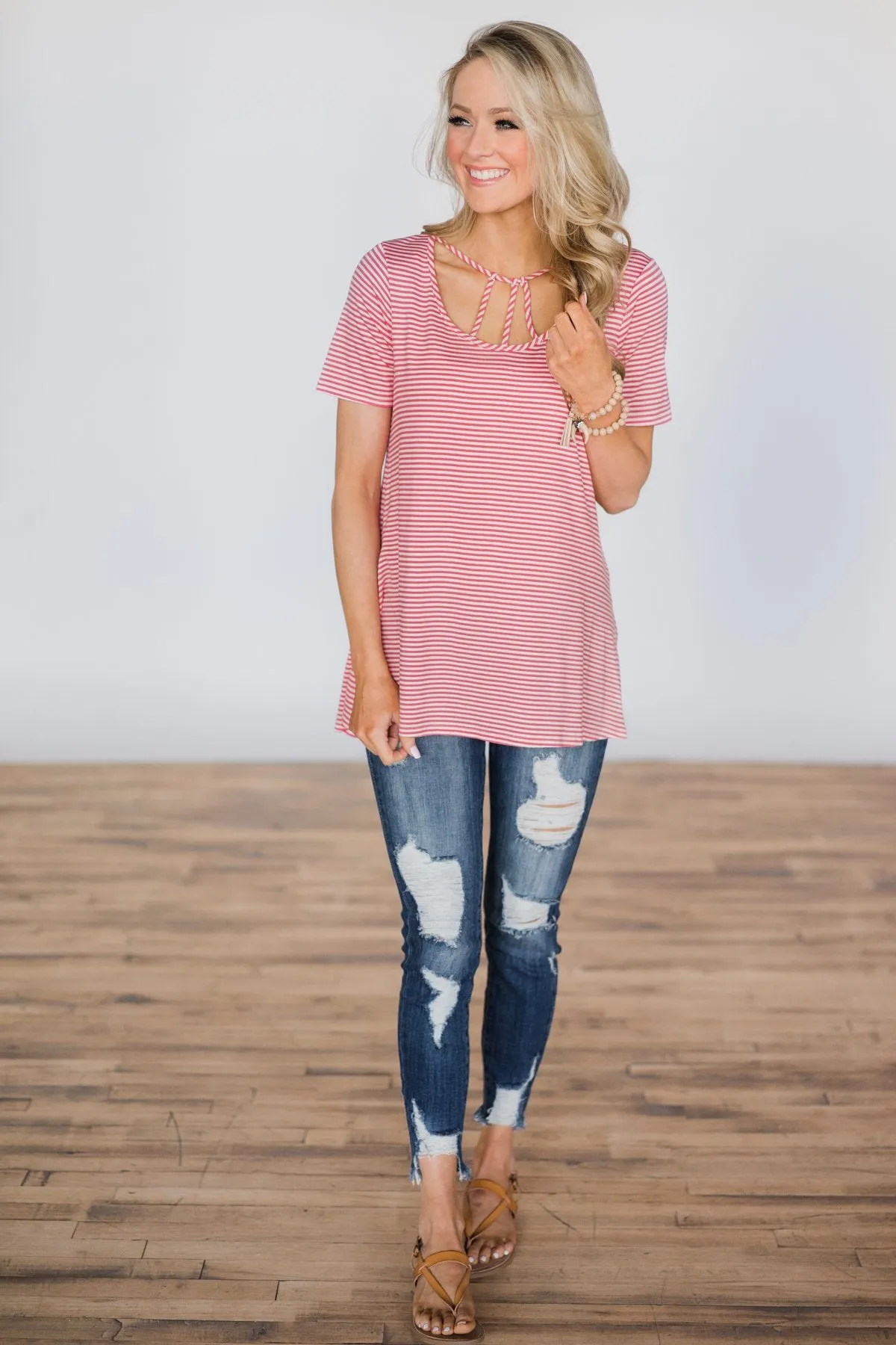 A Perfect Opportunity Striped Top