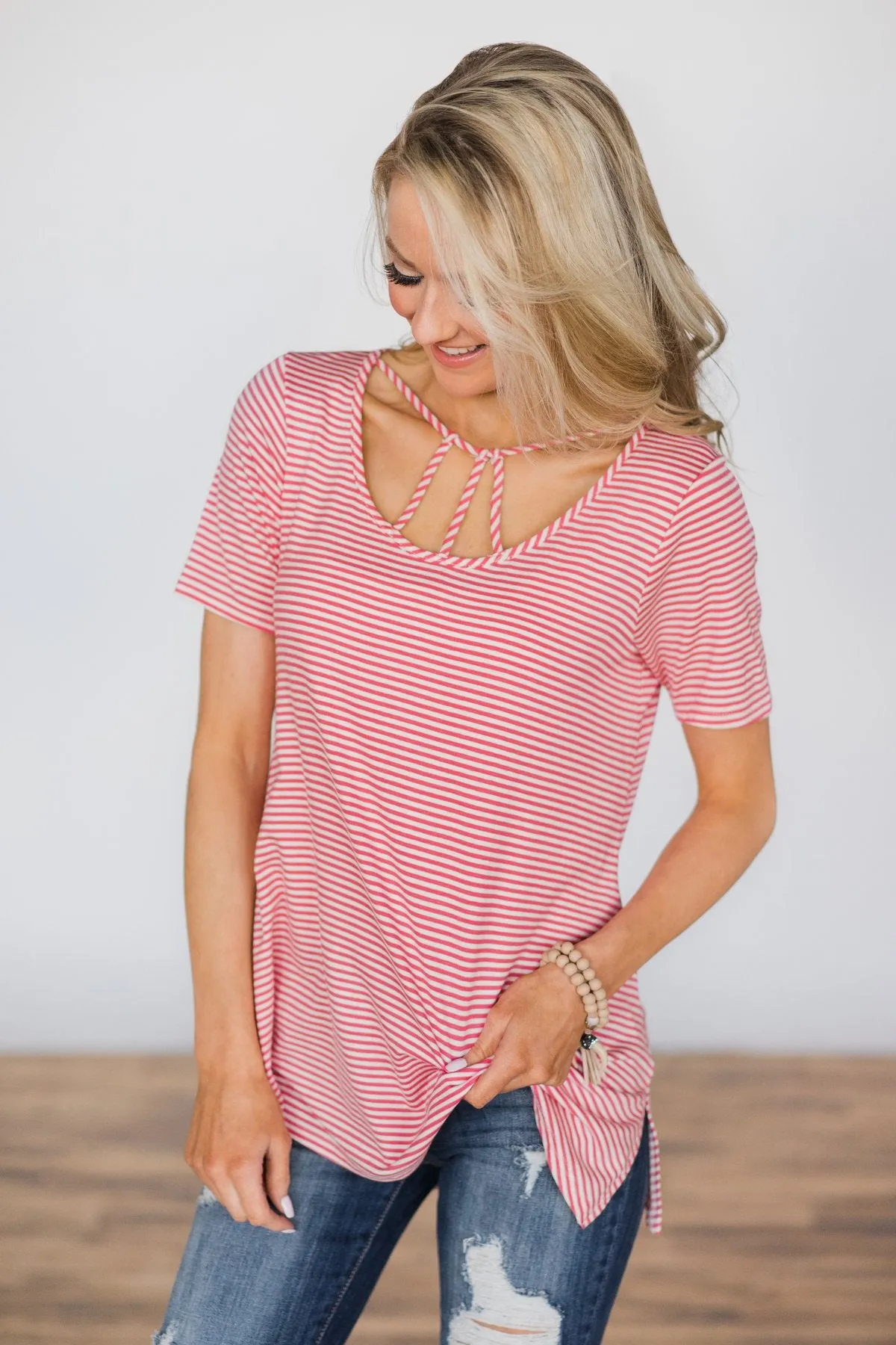 A Perfect Opportunity Striped Top