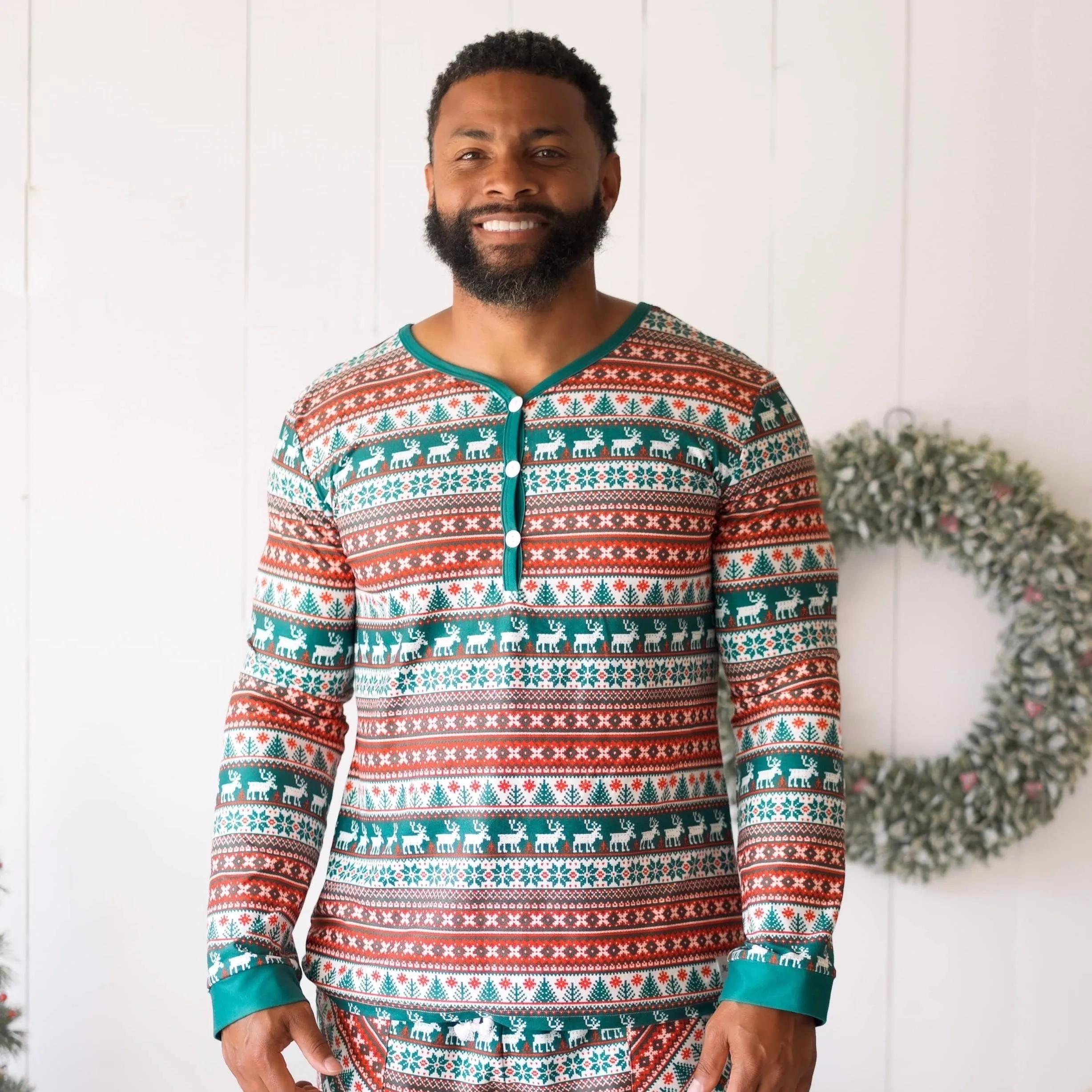 Adult Unisex Set {Fireside Fair Isle Lounge}