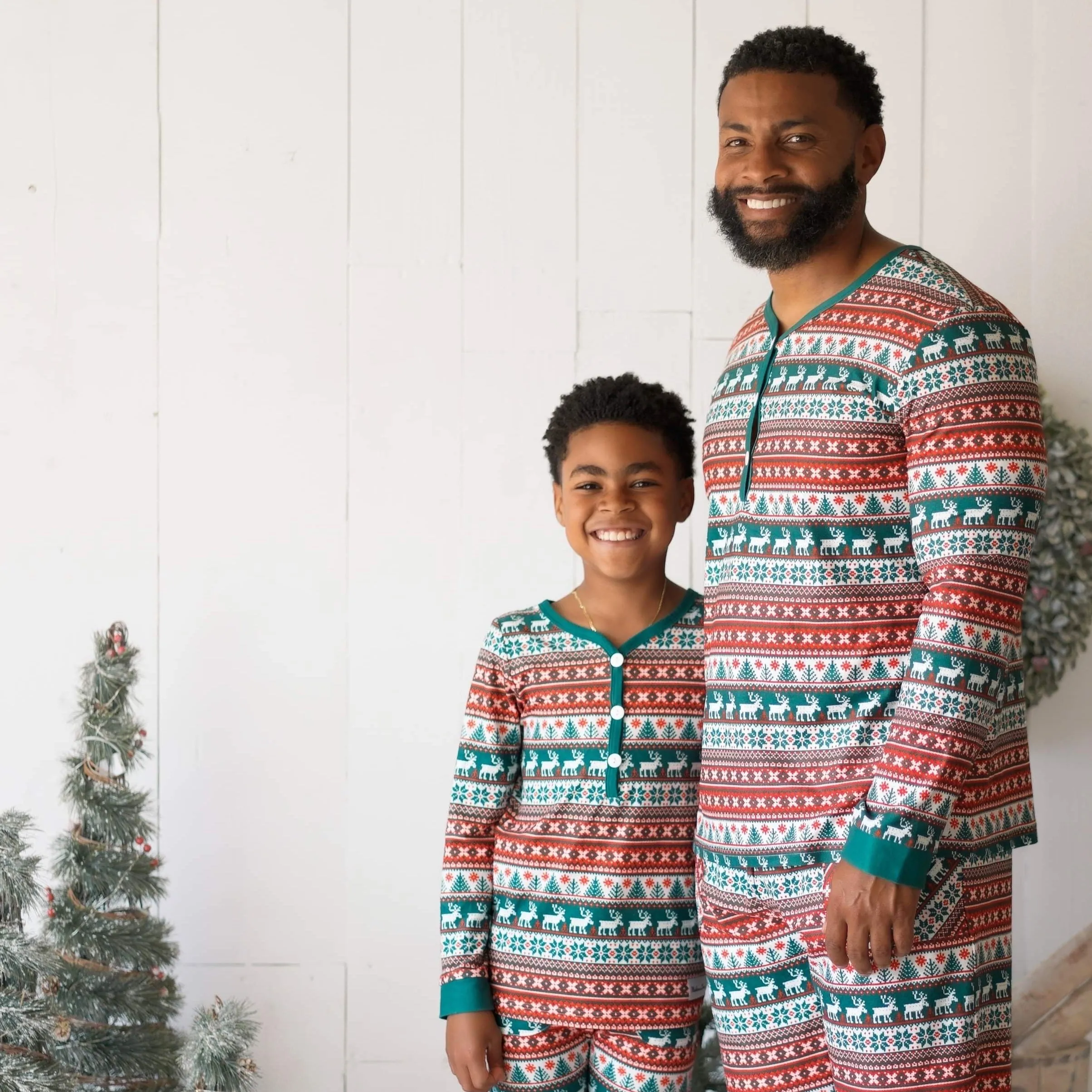 Adult Unisex Set {Fireside Fair Isle Lounge}