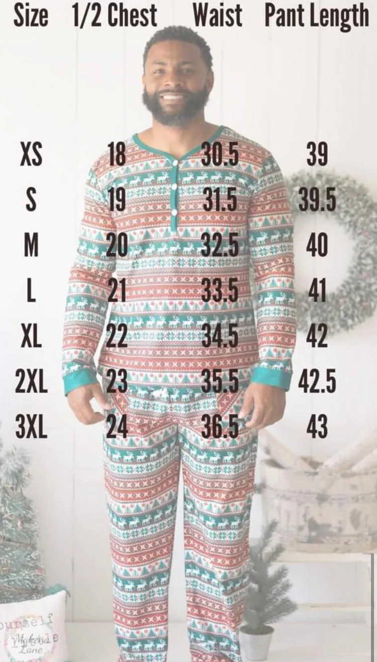 Adult Unisex Set {Fireside Fair Isle Lounge}