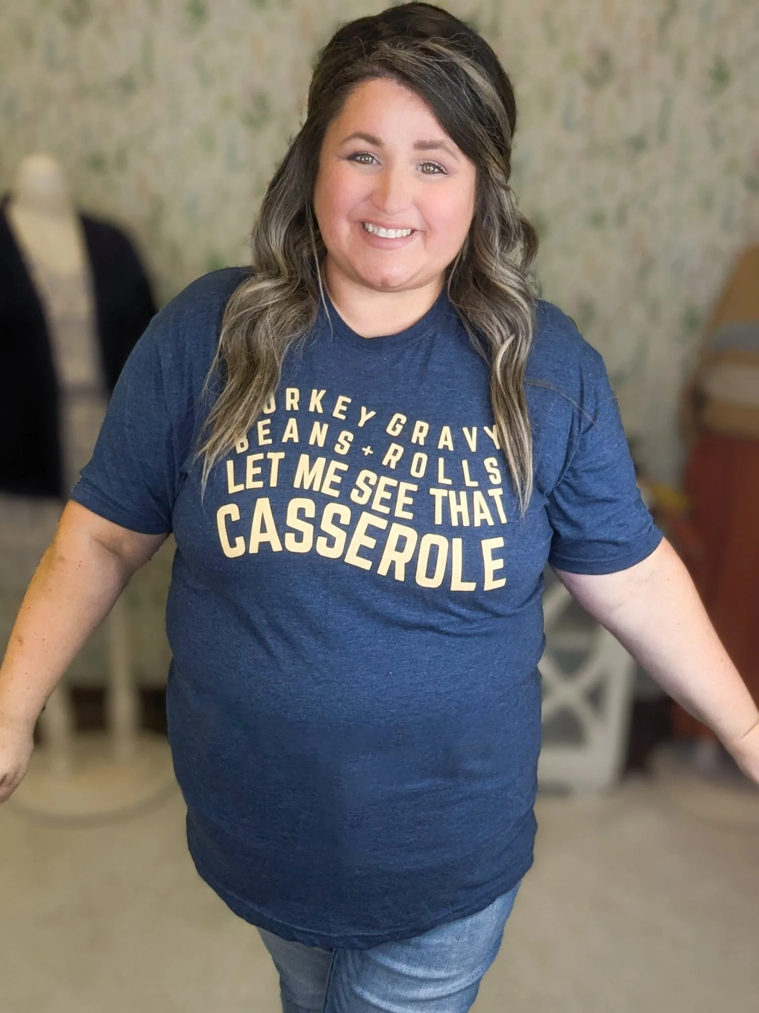 All Things Thanksgiving Graphic Top