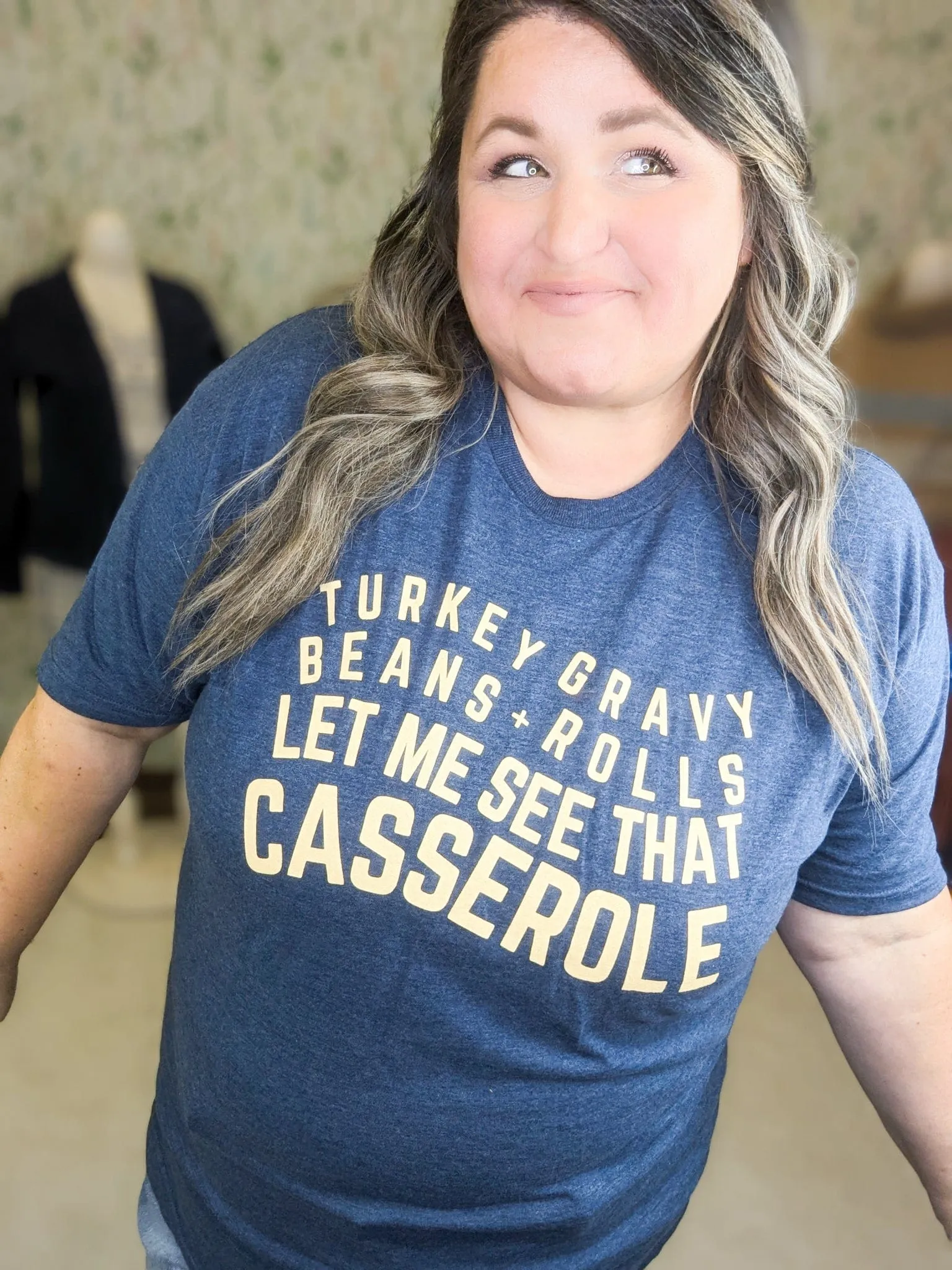 All Things Thanksgiving Graphic Top