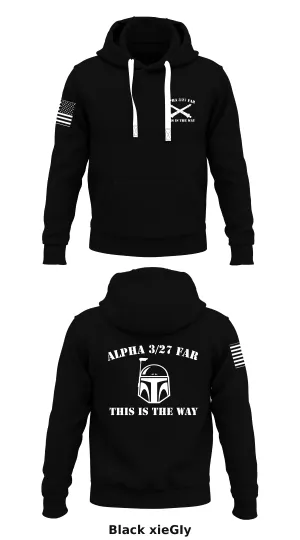 Alpha 3/27 FAR Store 1  Core Men's Hooded Performance Sweatshirt - xieGIy