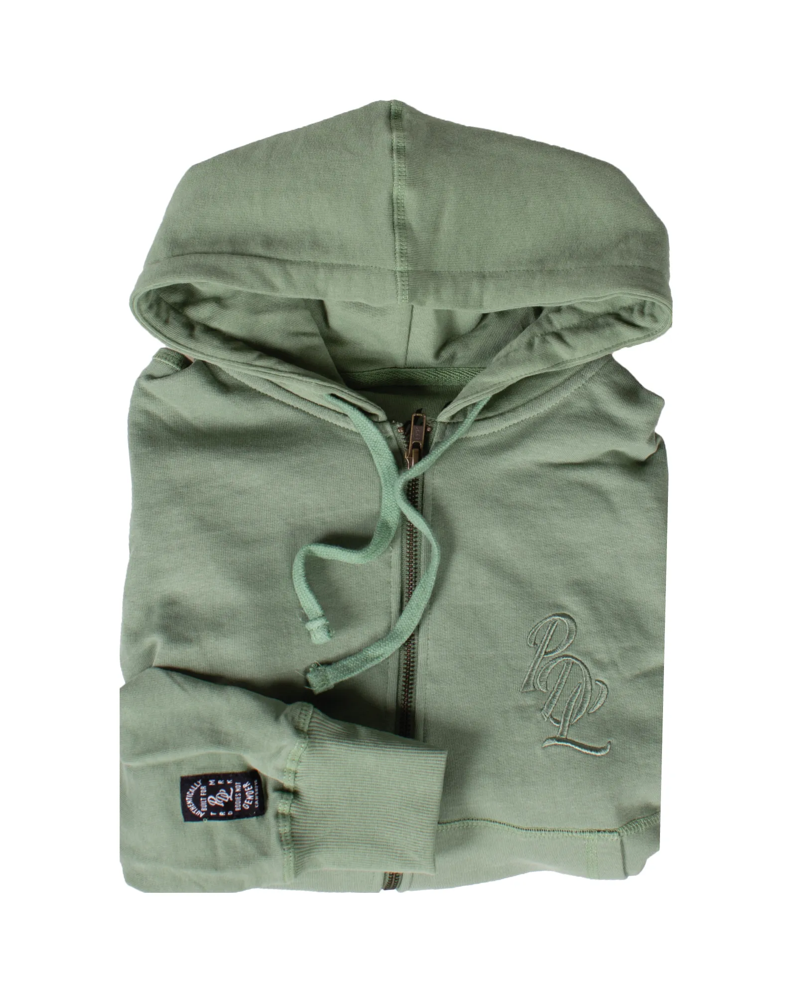 Alpha Olive Script Hoodie