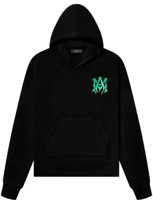 AMIRI embroidered-logo cotton hoodie