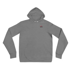 And Still Champion crest logo in black lettering men's pull-over hoodie