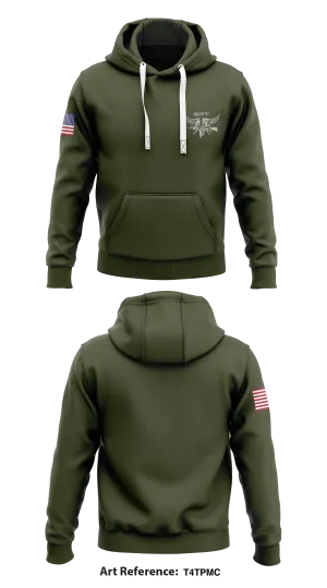 APG Police SRT  Core Men's Hooded Performance Sweatshirt - T4tPMC