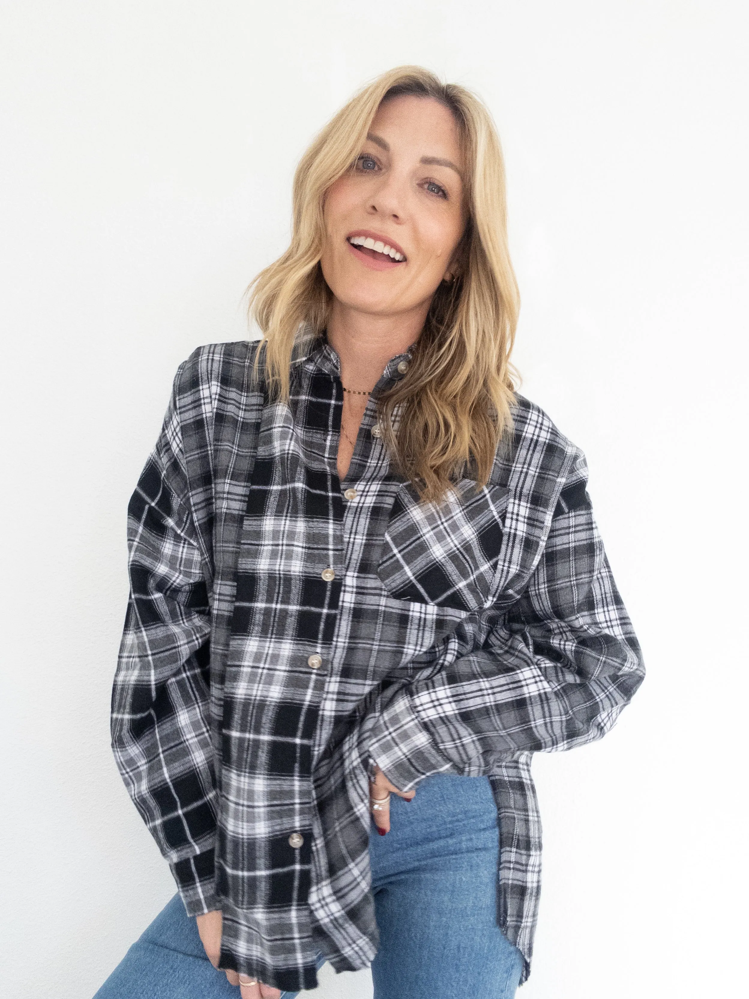 At A Crossroads Flannel Shirt