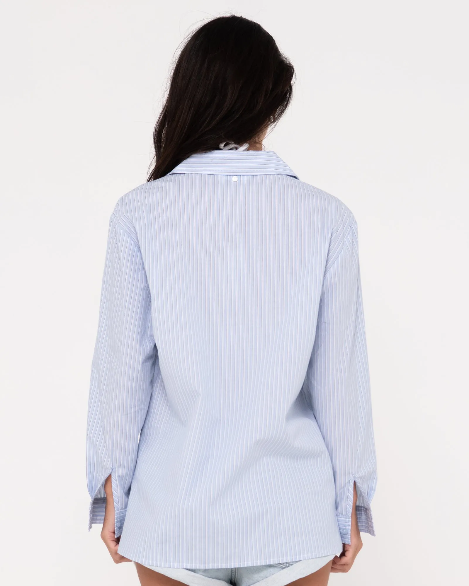 Ava Stripe Oversized Shirt