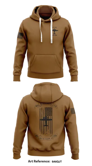 B Co 2-641st Store 1  Core Men's Hooded Performance Sweatshirt - 9A6qJT