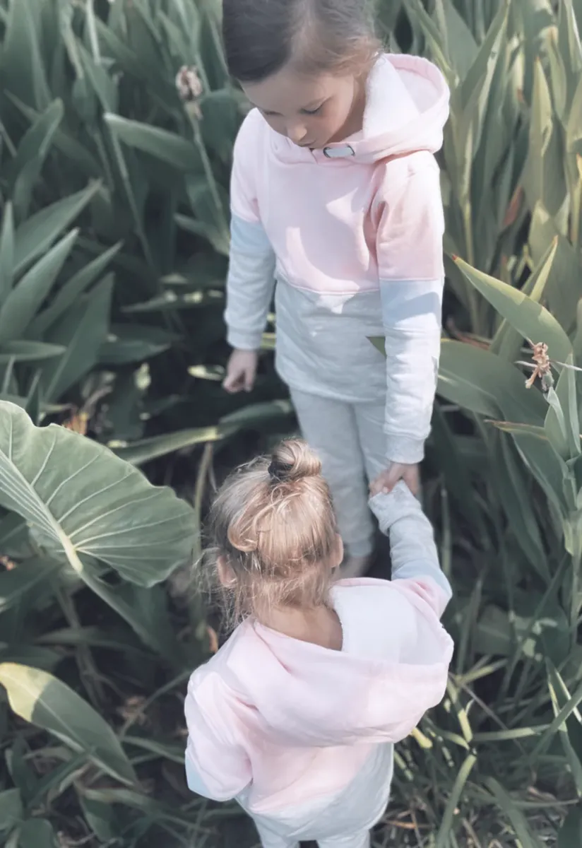 Baby Pink Hooded Sweatshirt