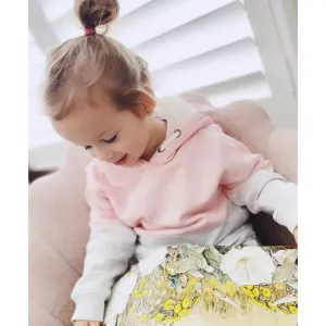 Baby Pink Hooded Sweatshirt