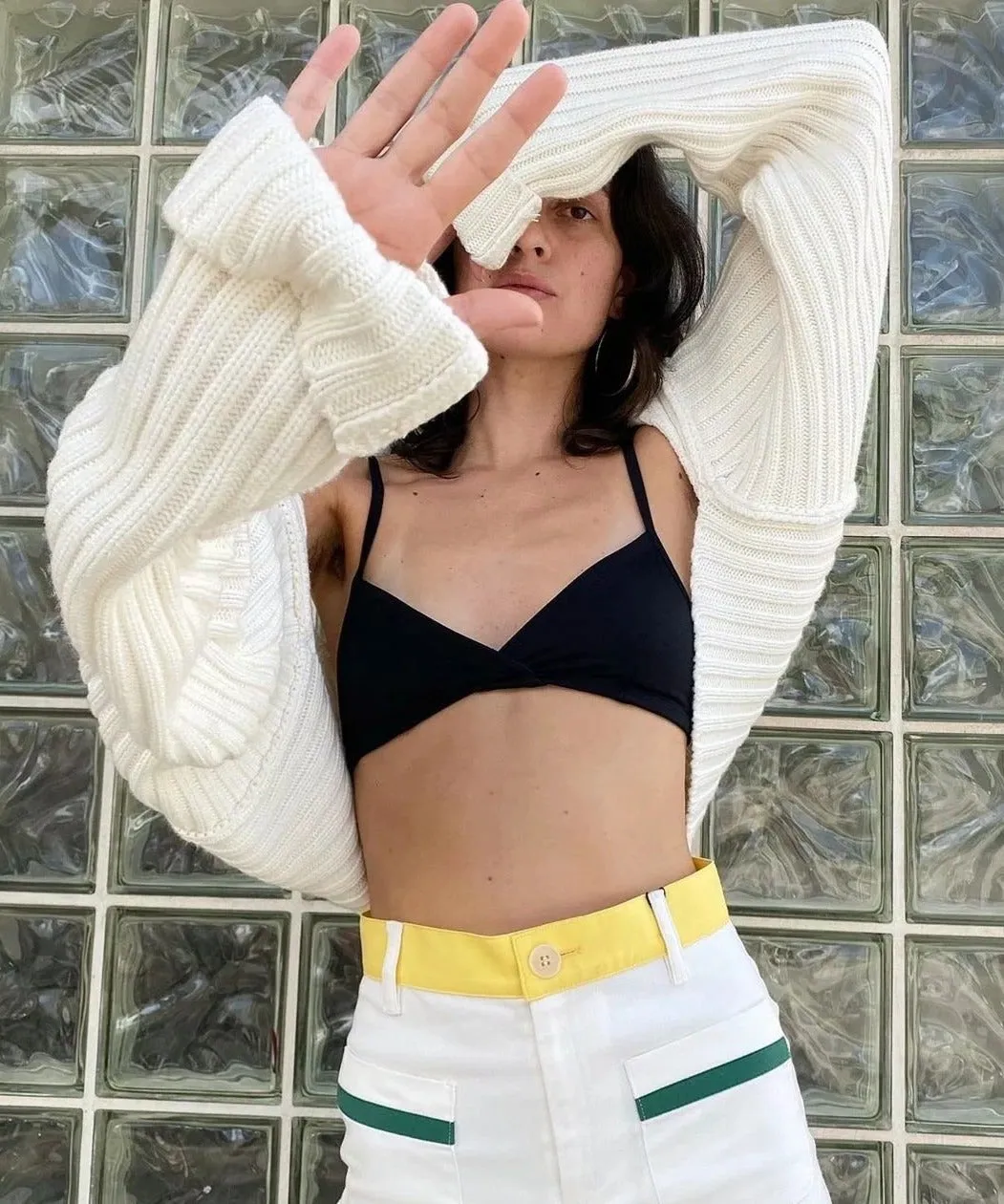 Bat Sleeve Knit Cardigans Capes Sweaters