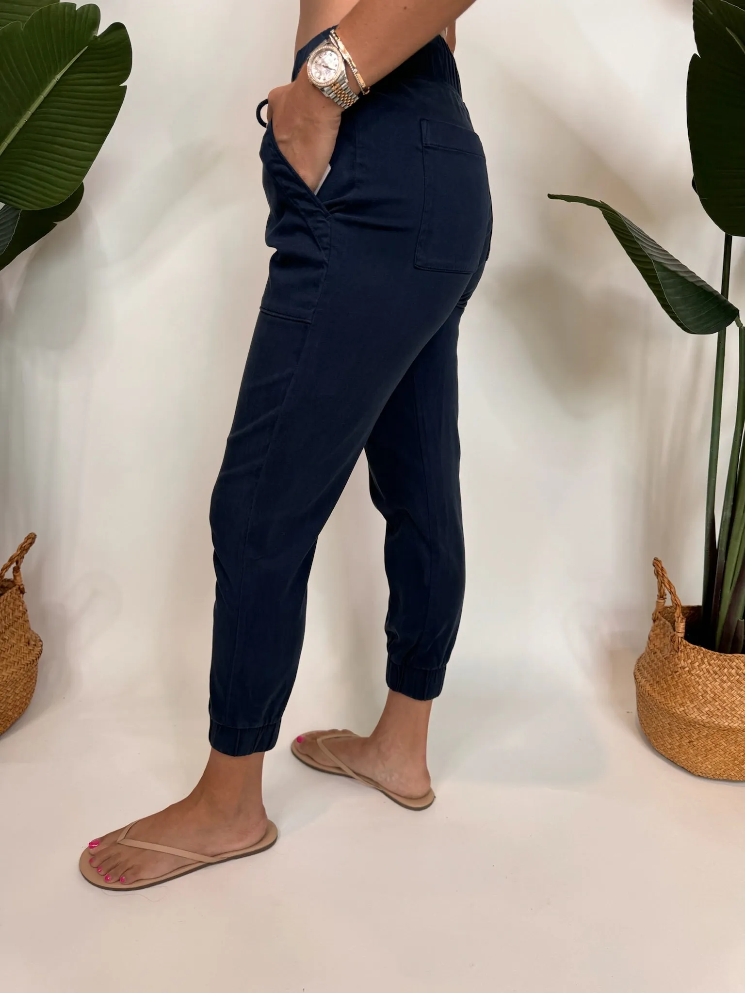 Bella Dahl Pocket Jogger Endless Sea
