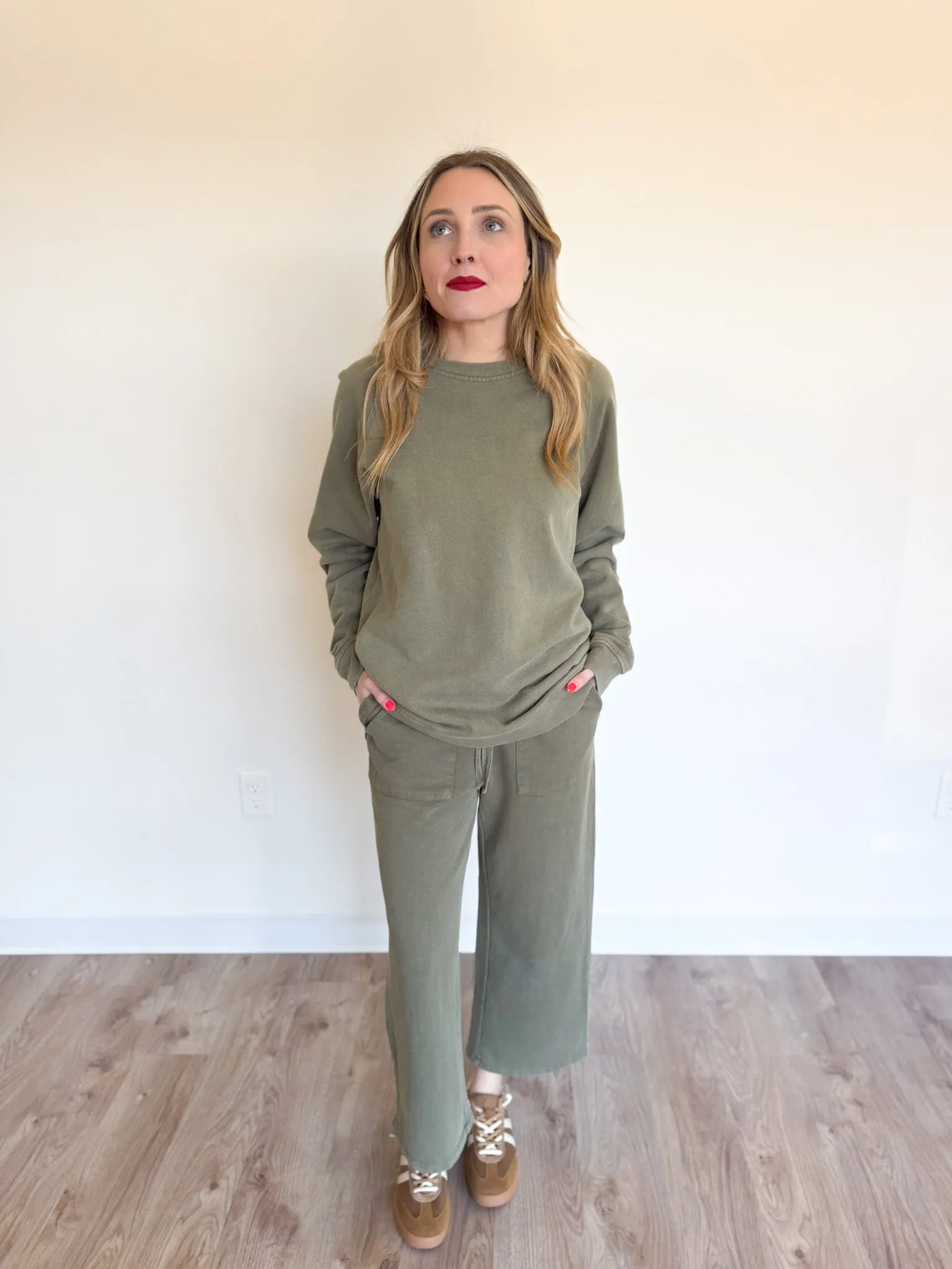 Bexley Molina Pants in Dusty Olive