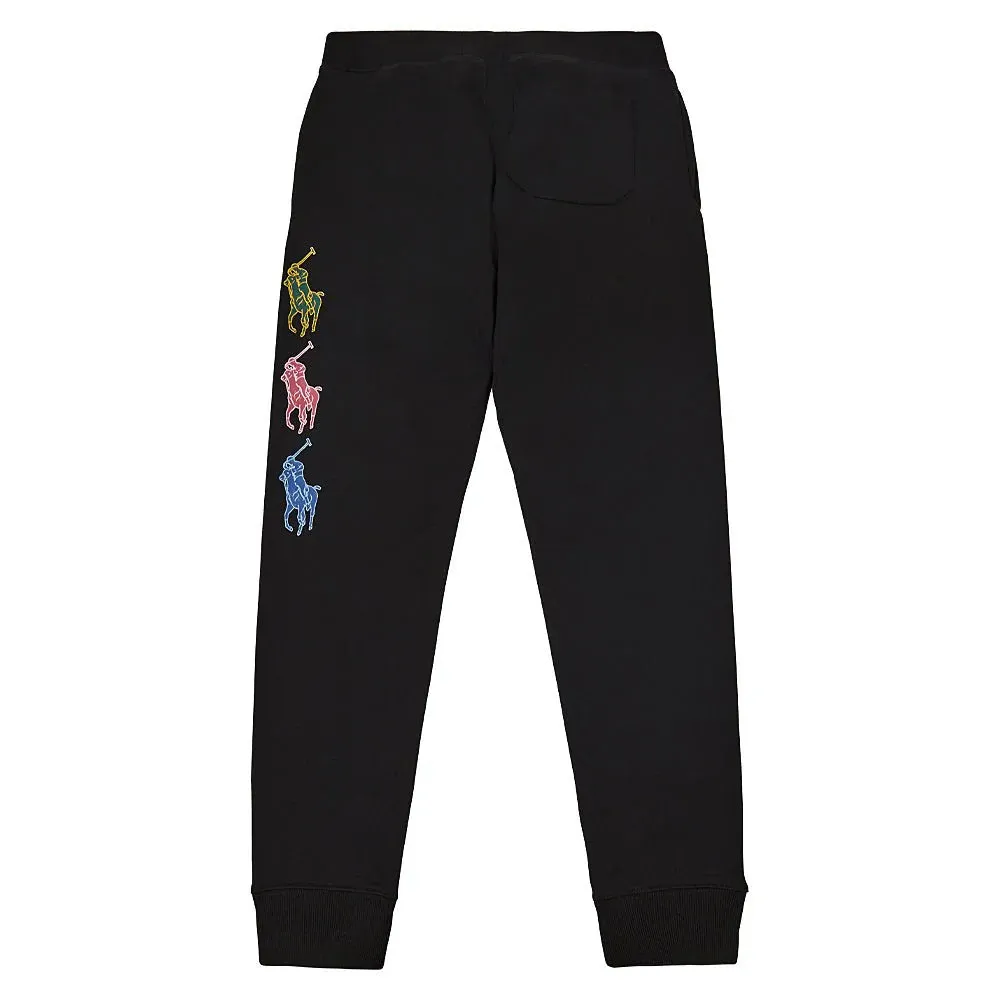 Big Pony Fleece Pant - Black
