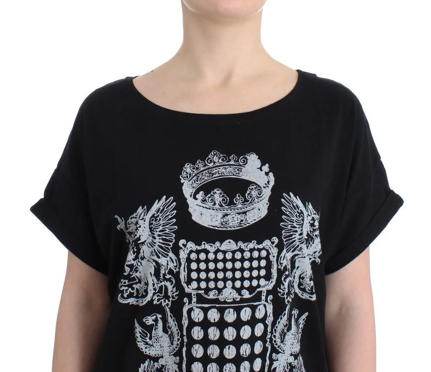 Black branded t-shirt