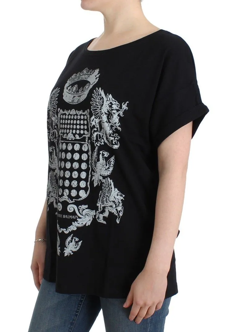 Black branded t-shirt