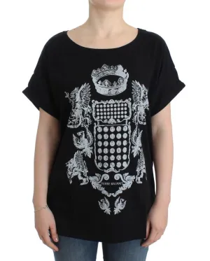 Black branded t-shirt