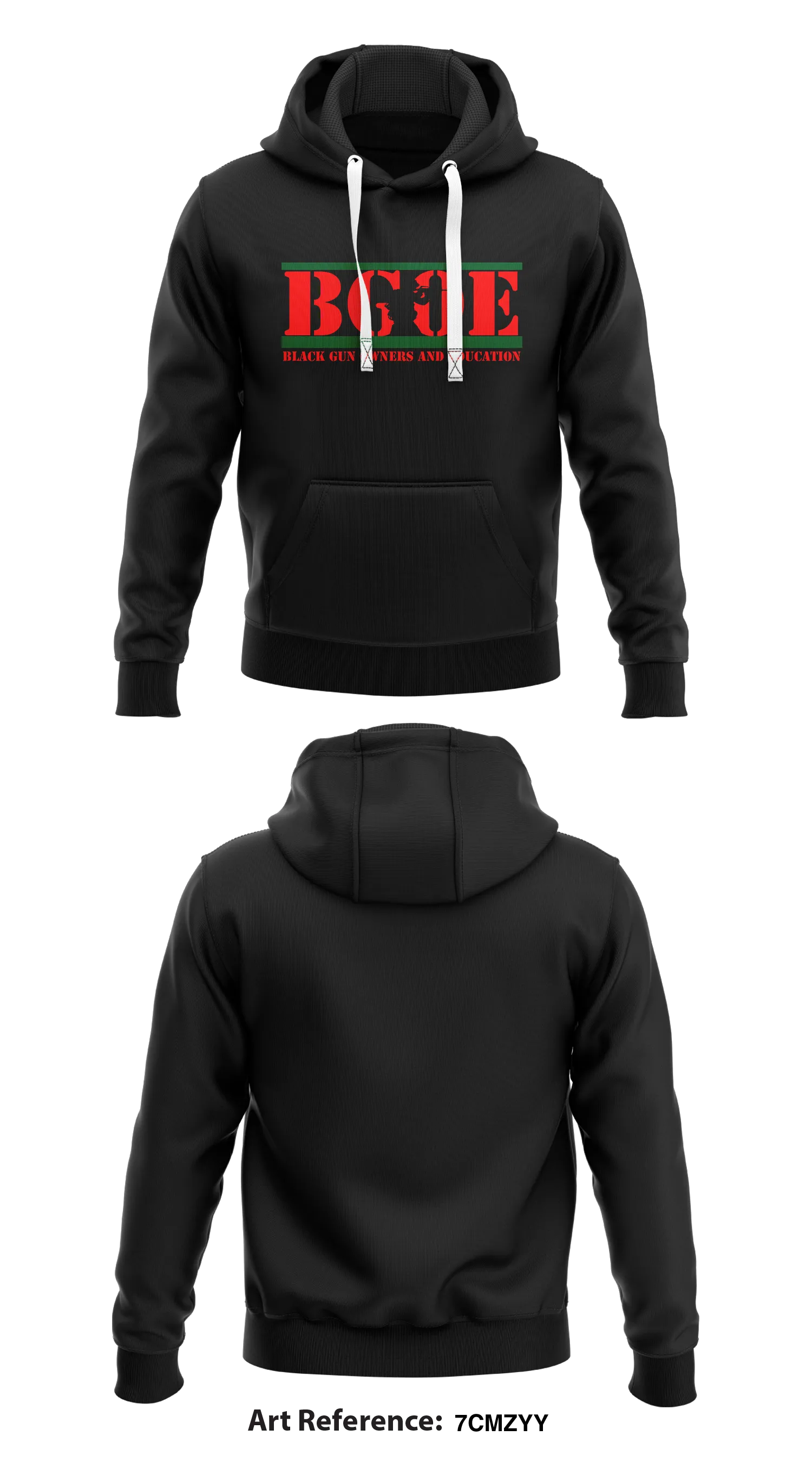 Black Gun Owners and Education Store 1  Core Men's Hooded Performance Sweatshirt - 7CmzYY