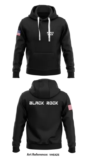 Black Rock Store 1  Core Men's Hooded Performance Sweatshirt - VHsXzE