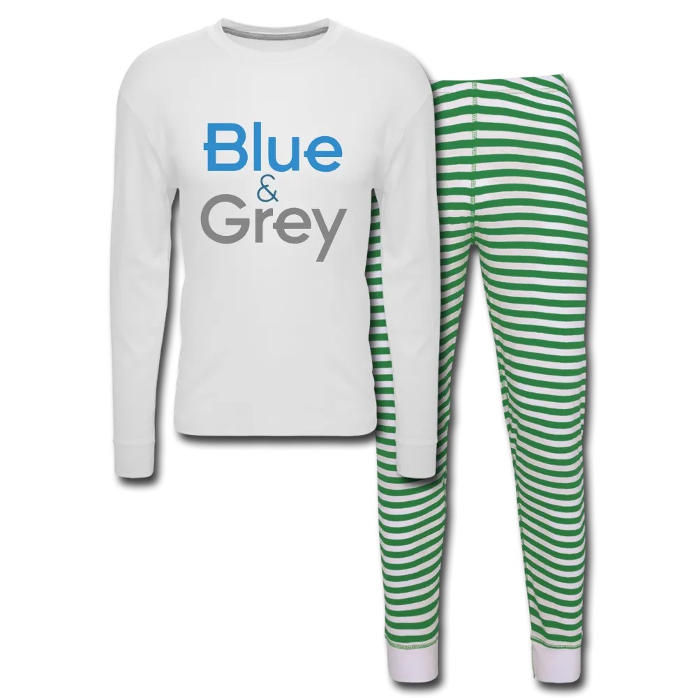 Blue & Grey Unisex Pyjamas