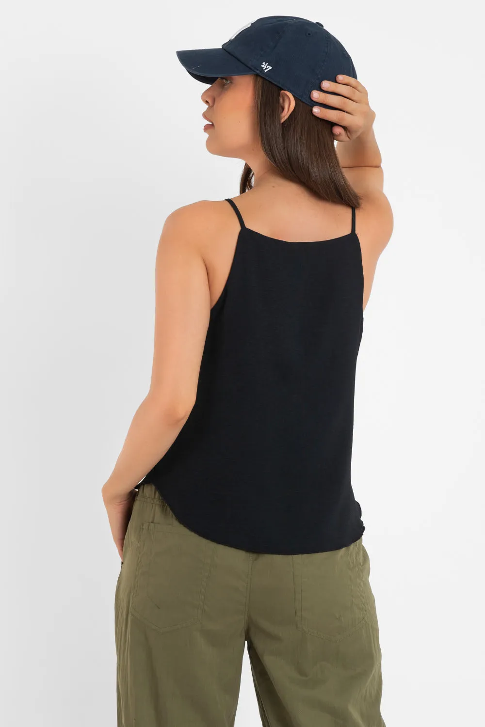 Blusa con tirantes
