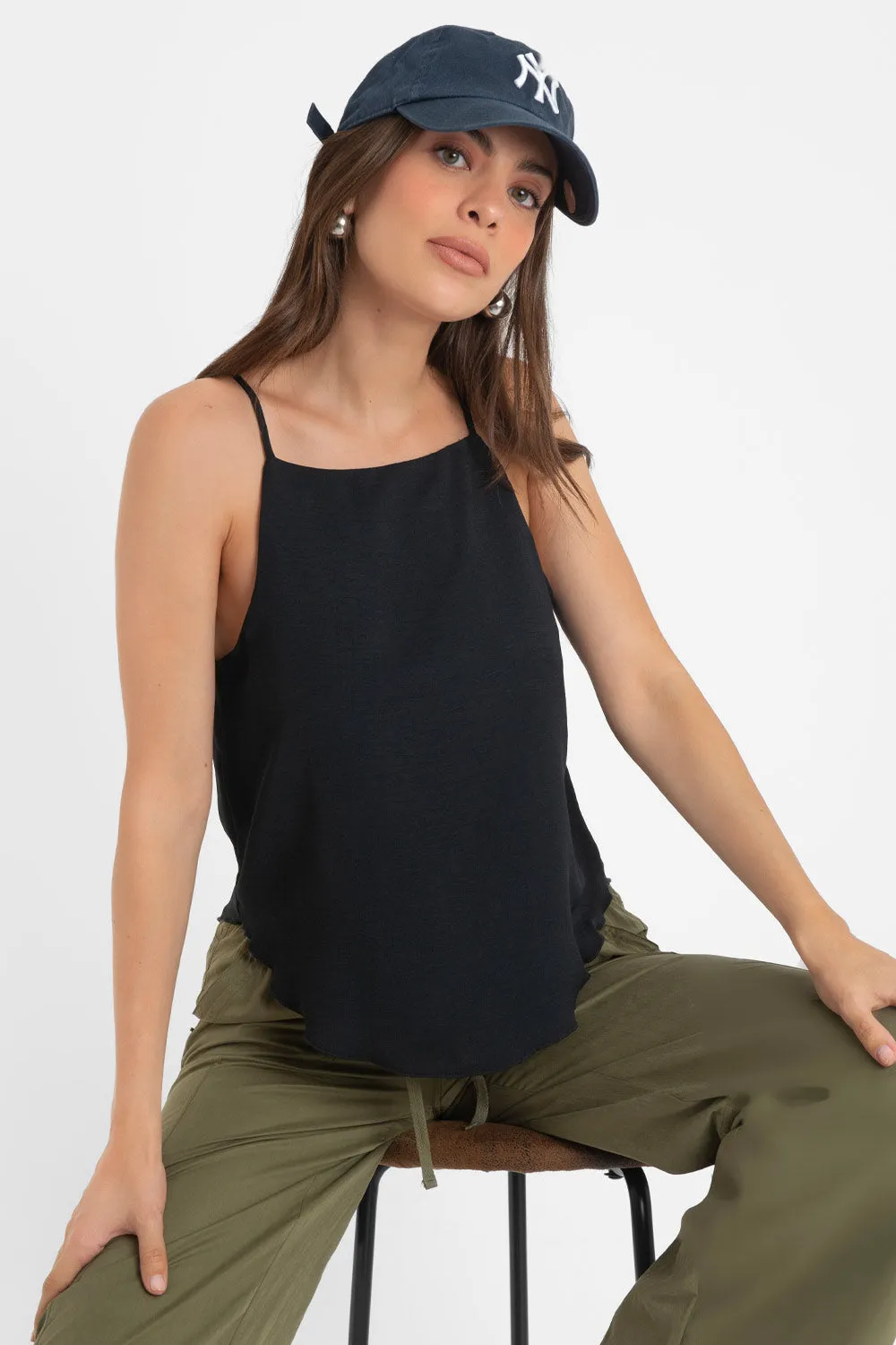 Blusa con tirantes