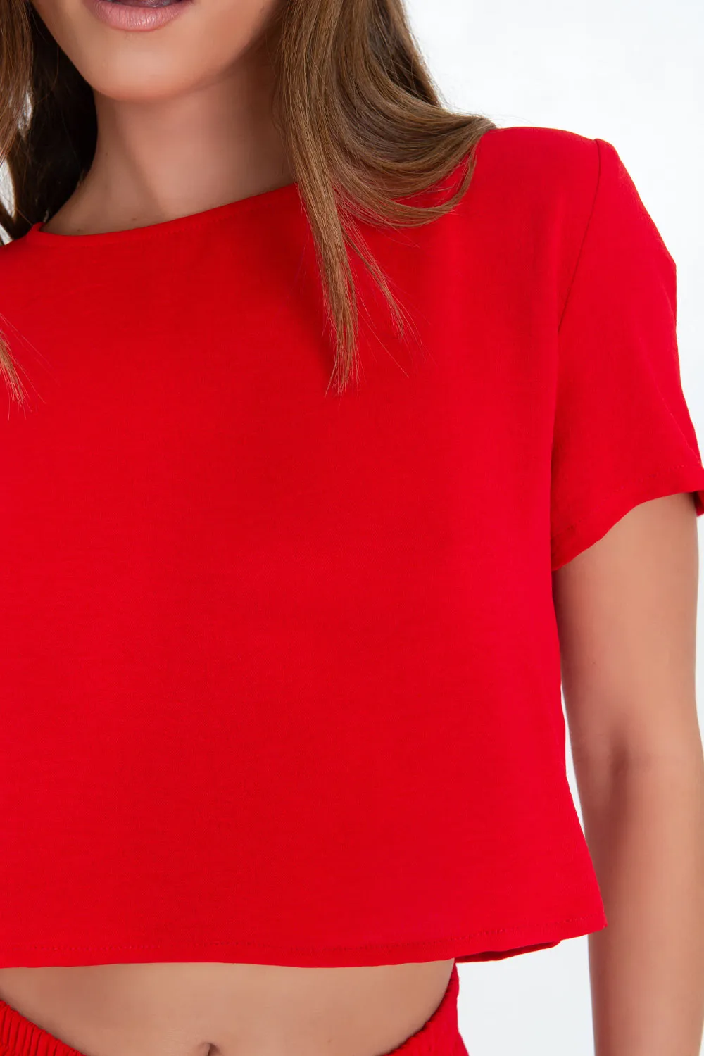 Blusa de manga corta