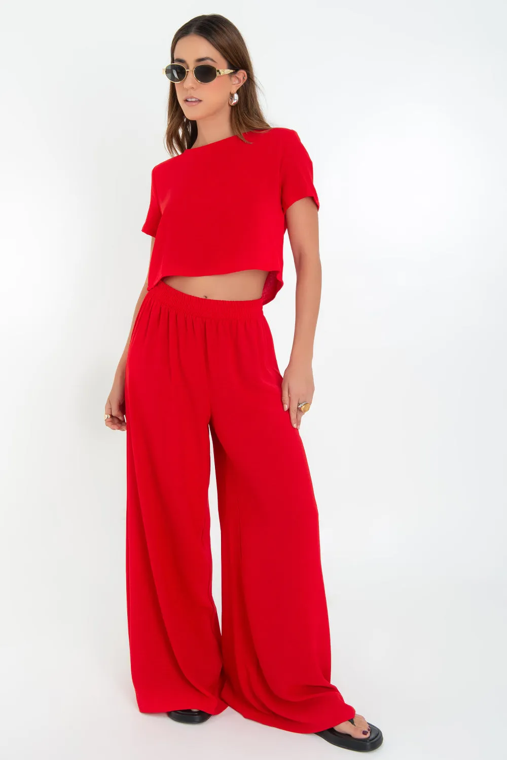 Blusa de manga corta