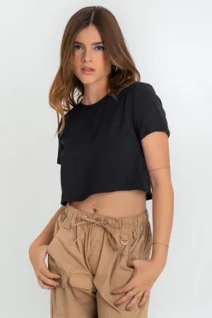 Blusa de manga corta