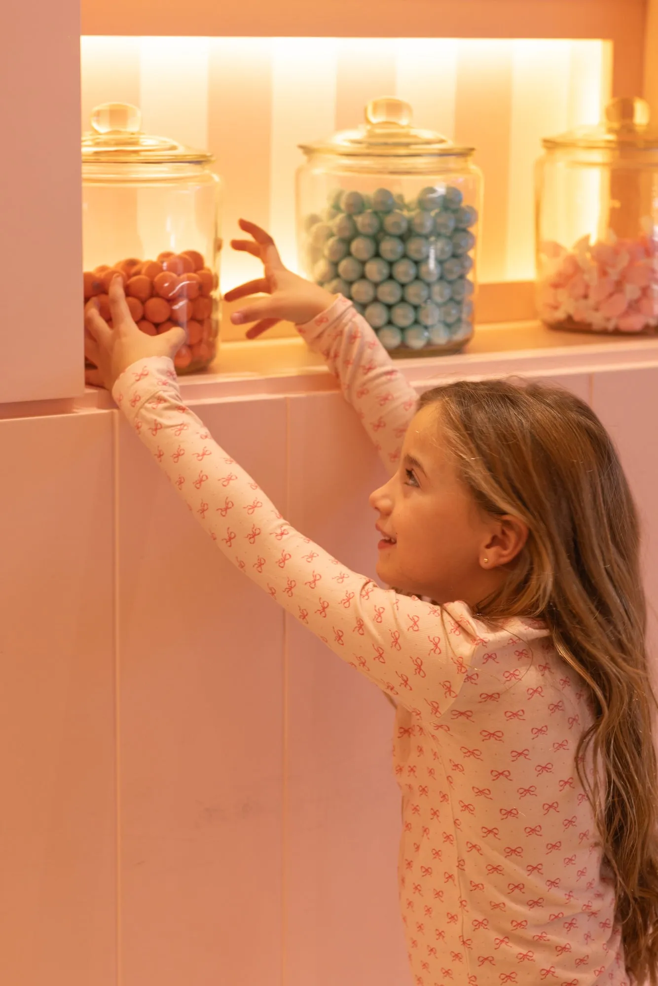 Bopop Pink Bow Pajamas