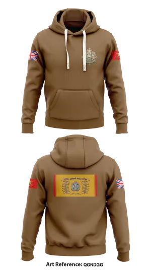 Border Regiment Store 1  Core Men's Hooded Performance Sweatshirt - QGNDGg
