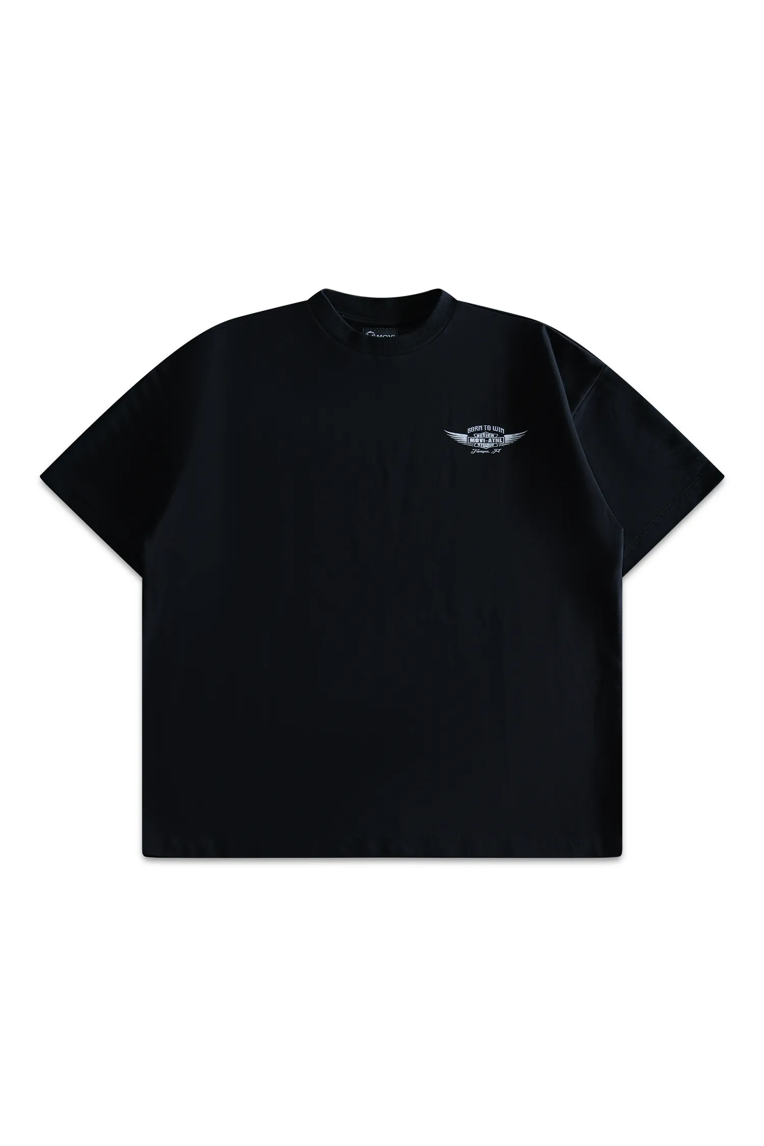 BORN TO WIN T-SHIRT - BLACK