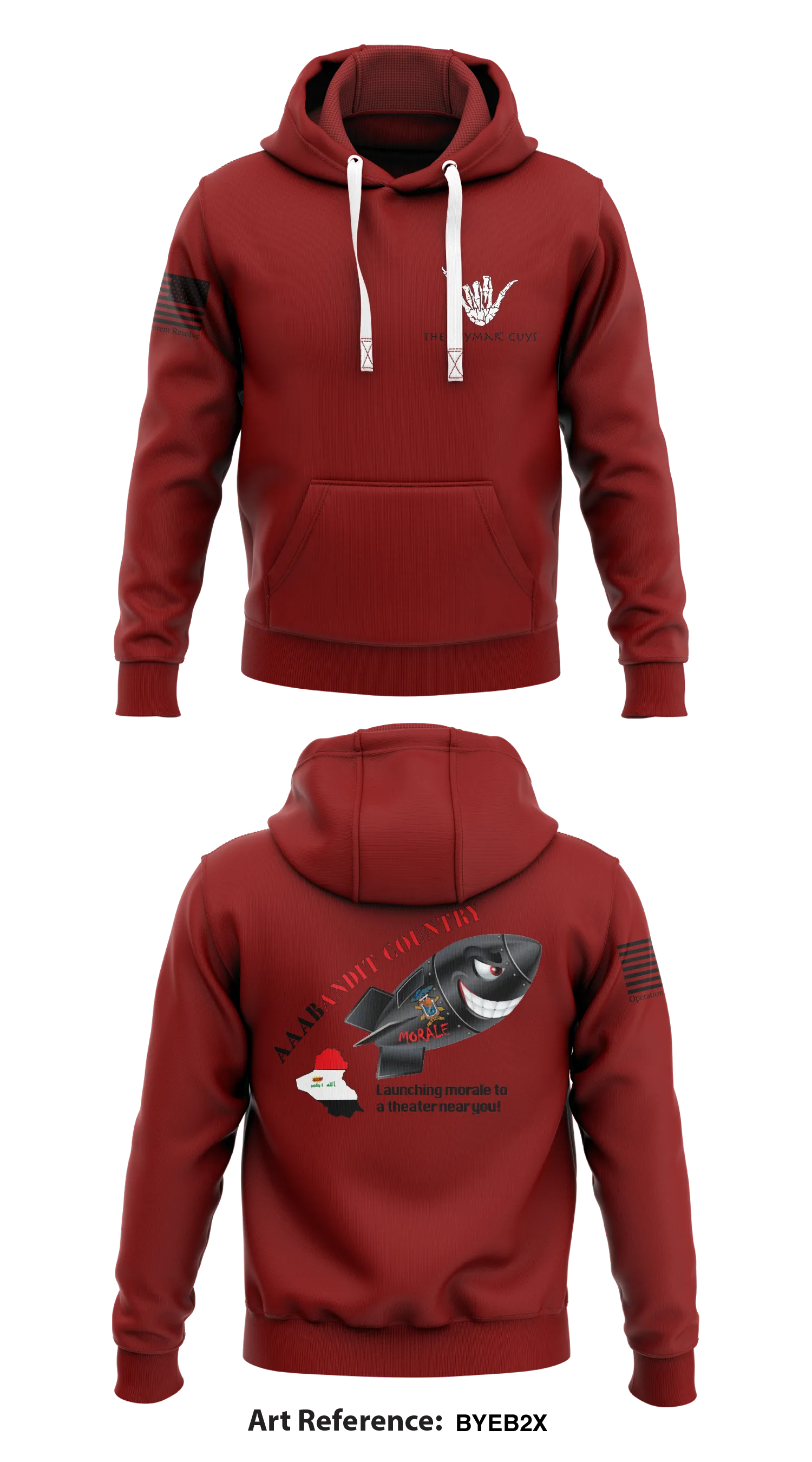 BORREGO NEGRO Store 1  Core Men's Hooded Performance Sweatshirt - BYEB2x