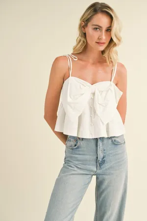 BOW BABYDOLL TOP