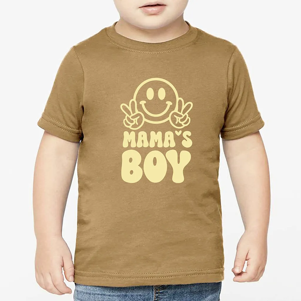 Boy Moms Club & Mama's Boy Matching T-shirts, Retro Mama T-shirt, Mather Son Shirt, Retro Toddler Boy T-shirt, Boy Mom T-shirt, Baby Tee